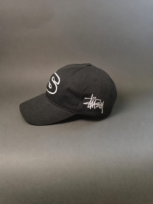 Stüssy Chenille S Low Pro Cap – Black
