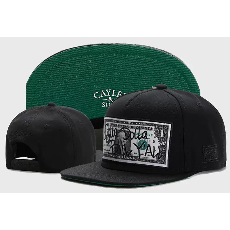 Cayler & Sons
Dolla Dolla Black Snapback