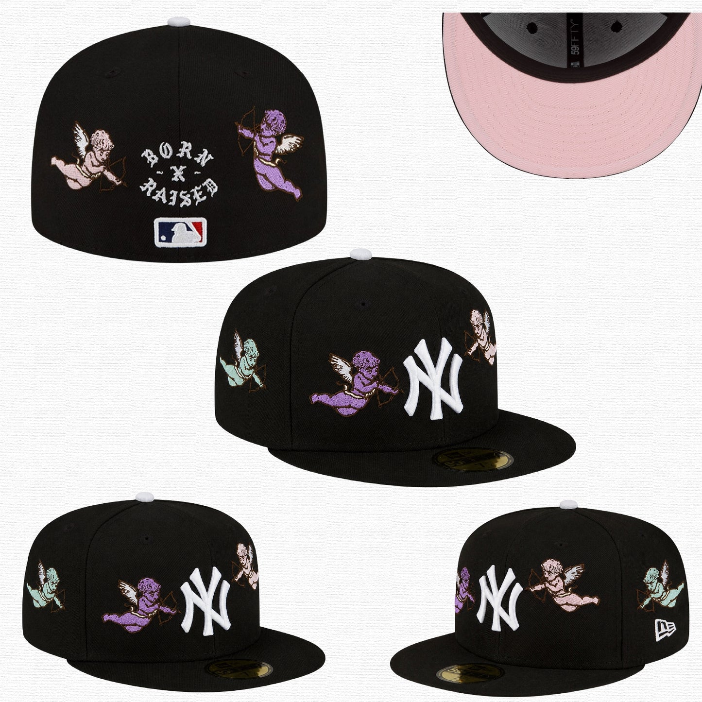 Born X Raised Cherubs Rocker 59FIFTY