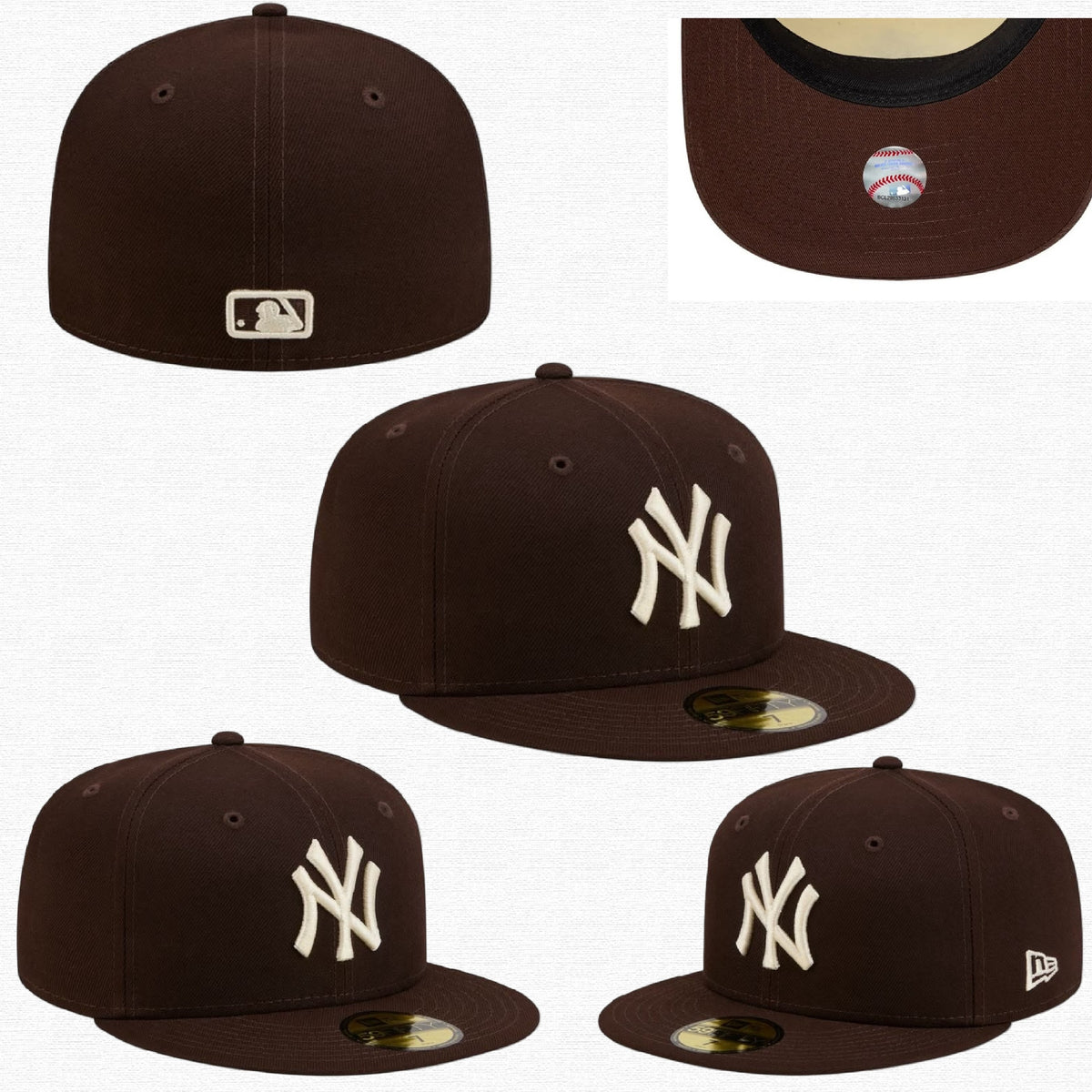 New York Yankees Brown Basic 59FIFTY Fitted