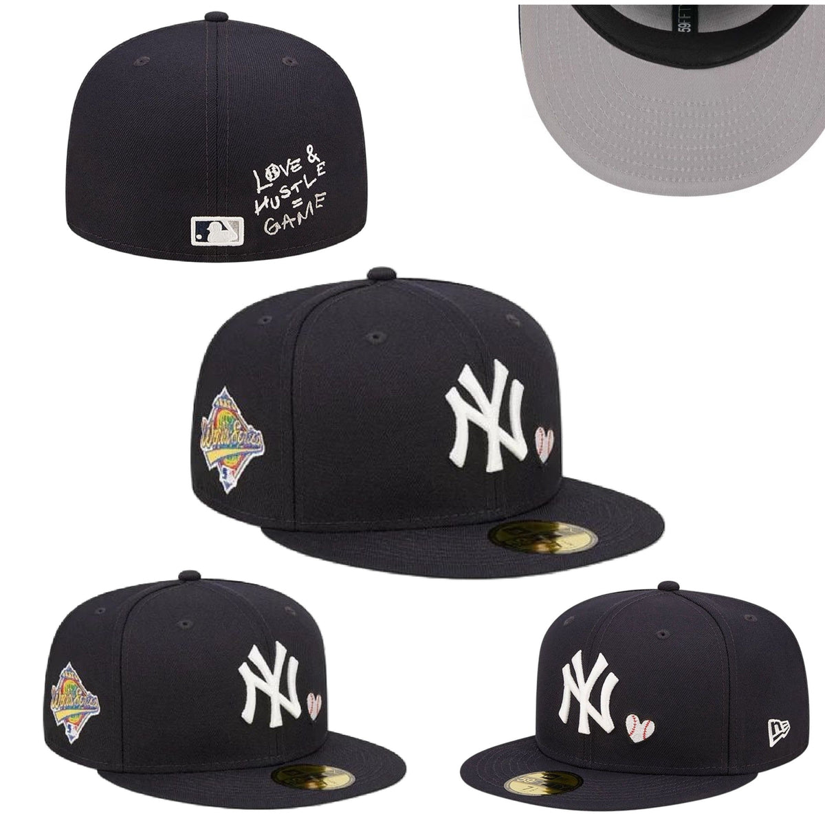 New Era New York Yankees 59FIFTY “Love & Hustle Game”