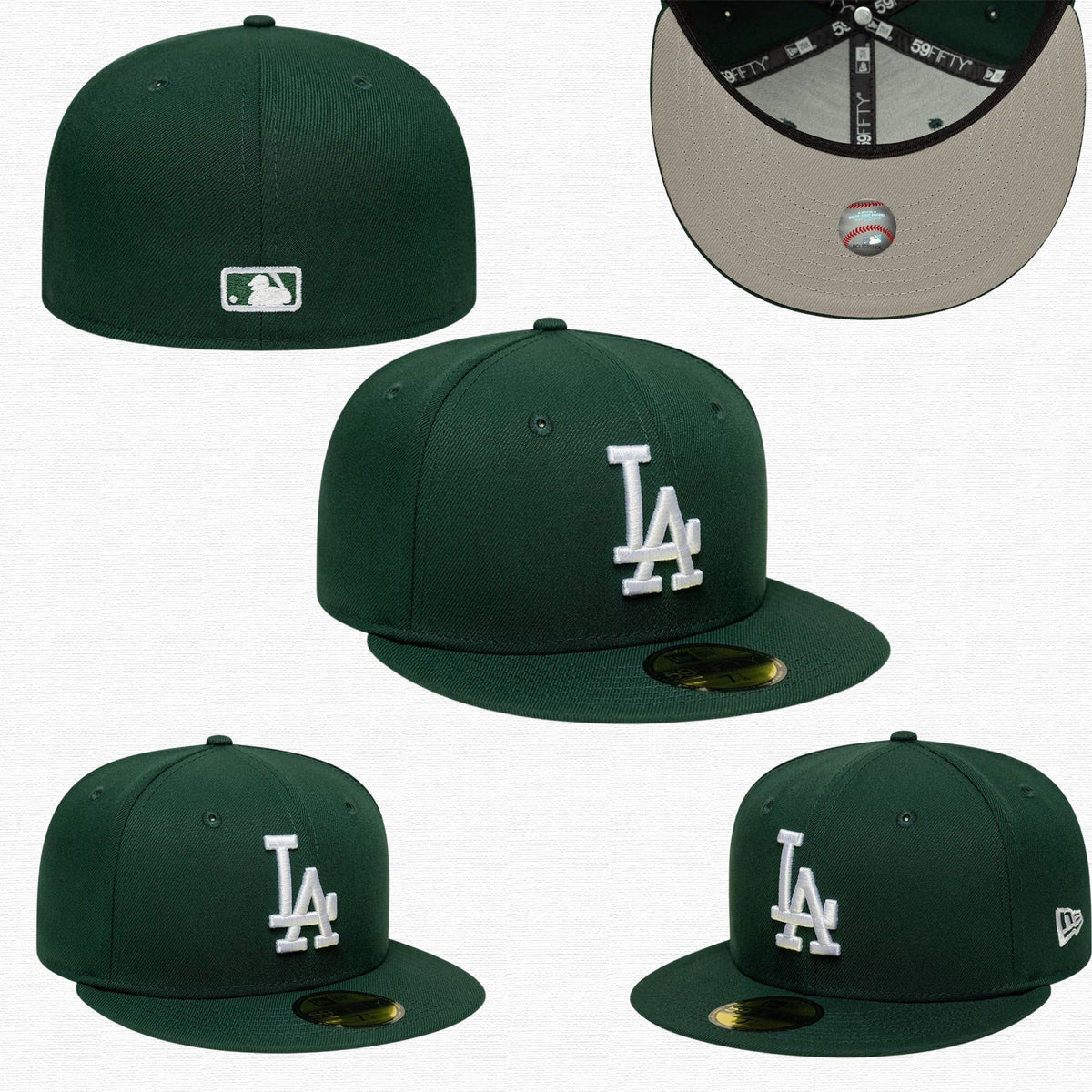 LA Dodgers MLB Dark Green 59FIFTY