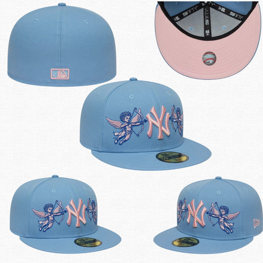 New York Yankees MLB Cherub Pastel Blue 59FIFTY