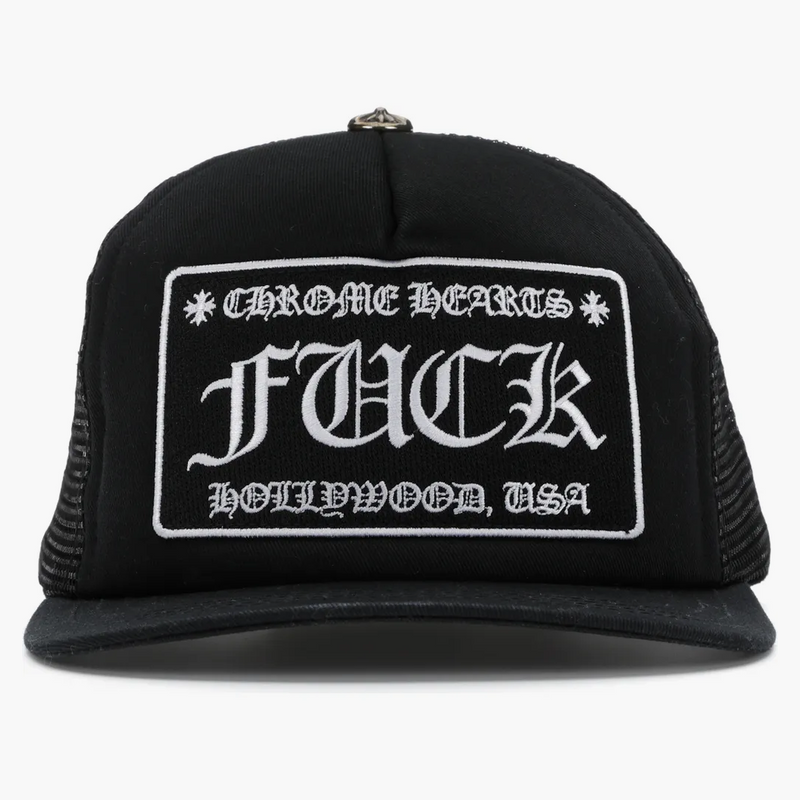 Chrome Hearts “Fuck” Patch Hat