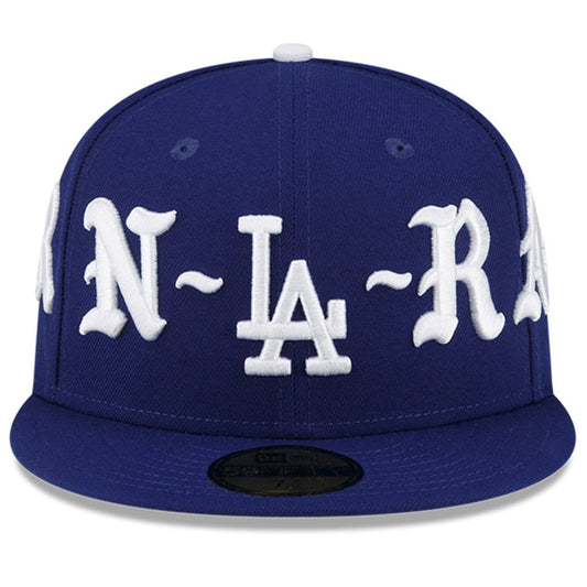 Los Angeles Dodgers New Era Born x Raised Royal Wrap Around 59FIFTY