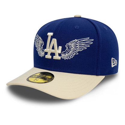 LA Dodgers MLB Team Wings Navy 59FIFTY
