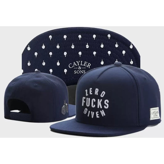 Cayler & Sons "Zero Fucks Given" snapback