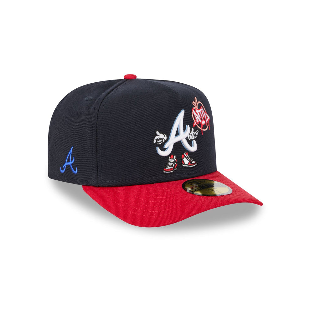MLB Cartoon Atlanta Braves 59FIFTY A-Frame