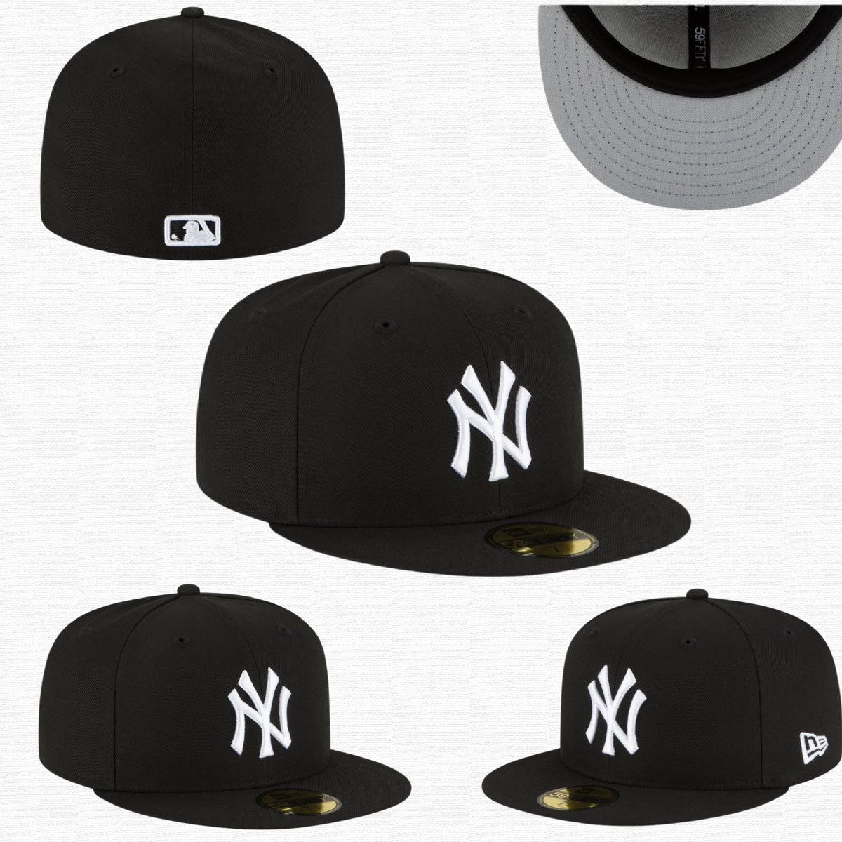 New York Yankees
Black and White Basic 59FIFTY