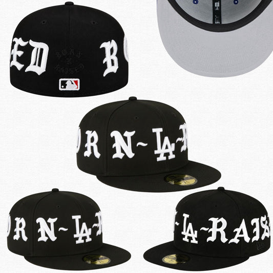 Born X Raised x Los Angeles Dodgers New Era Crown