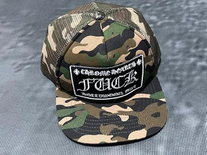 Chrome Hearts Hollywood Trucker Hat – Camo