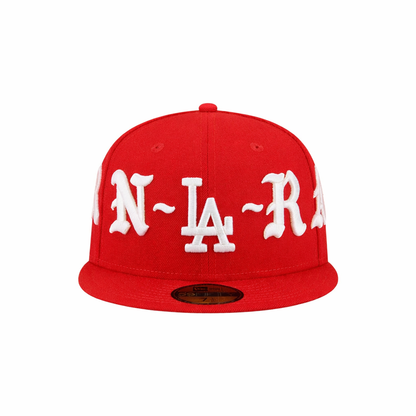 LOS ANGELES BORN X RAISED RED NEW ERA