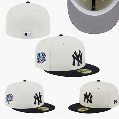 NEW YORK YANKEES NEW ERA HAT 59FIFTY MLB WORLD SERIES 2000