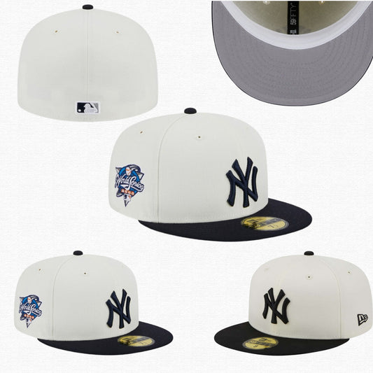 NEW YORK YANKEES NEW ERA HAT 59FIFTY MLB WORLD SERIES 2000