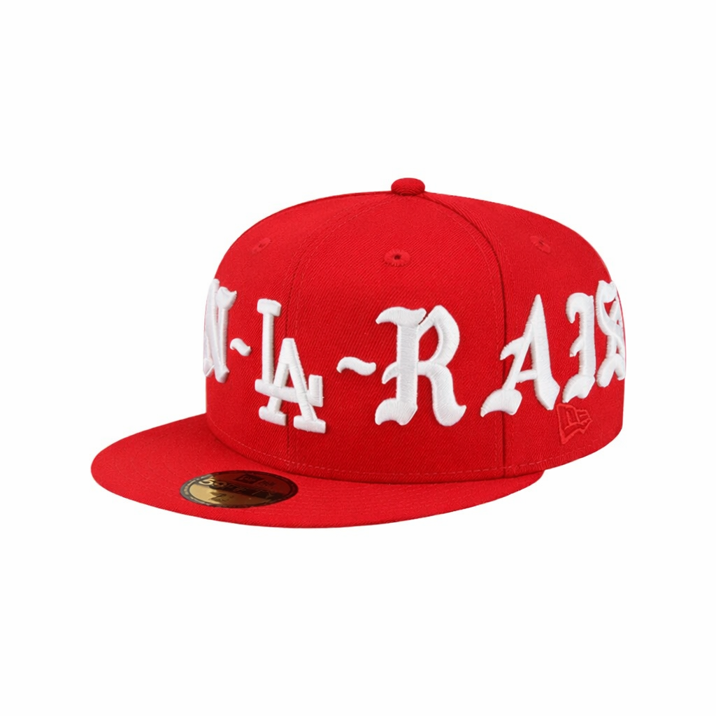 LOS ANGELES BORN X RAISED RED NEW ERA