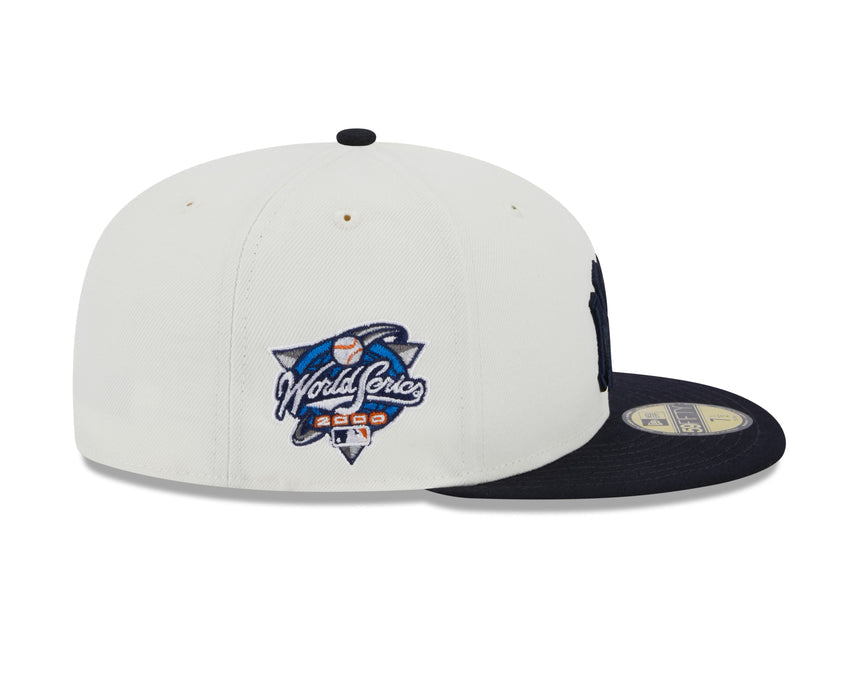 NEW YORK YANKEES NEW ERA HAT 59FIFTY MLB WORLD SERIES 2000